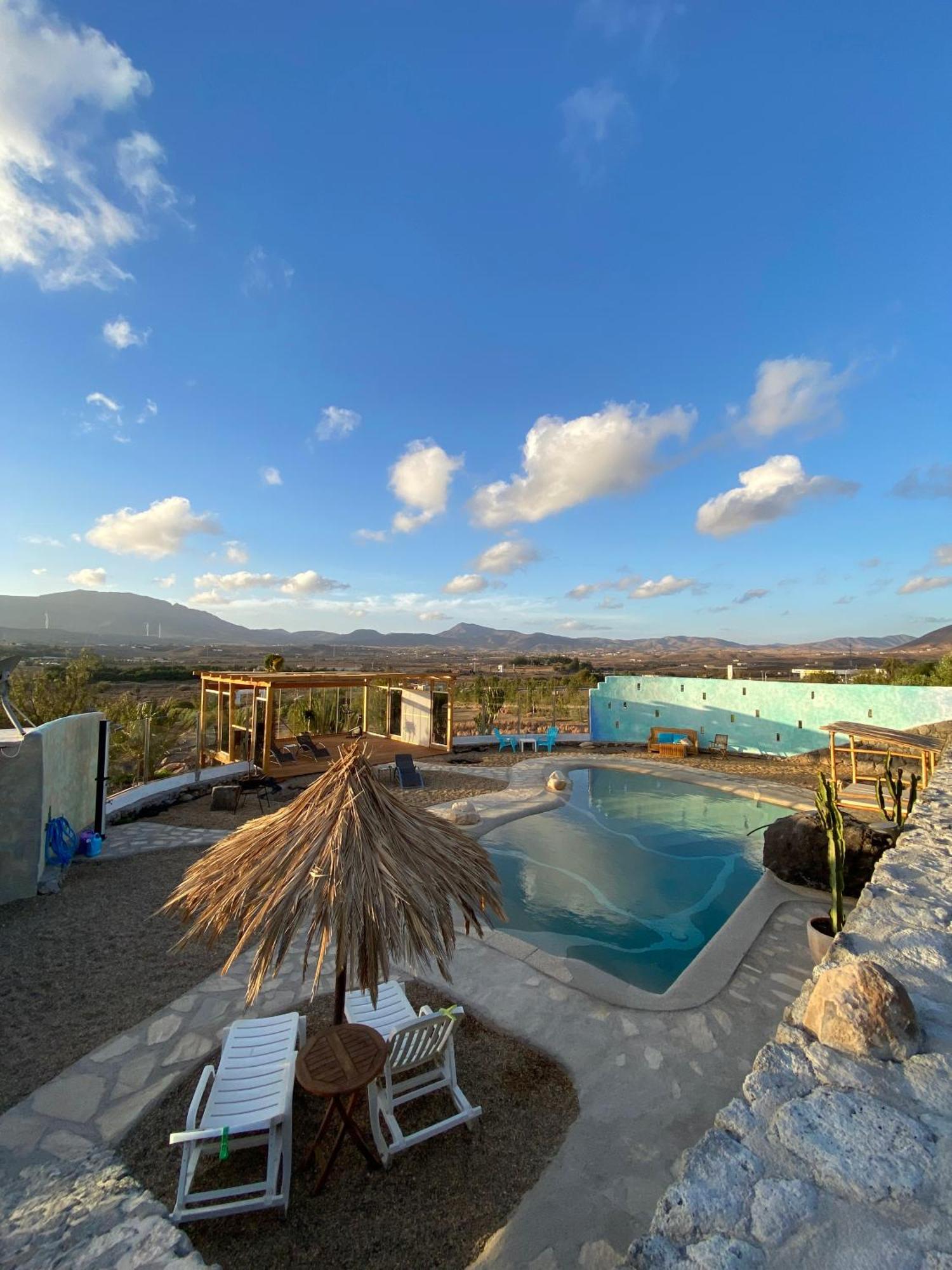 Casa Tranquila Tierra - Eco Retreat Finca Artis Tirma Tarajalejo Exterior foto